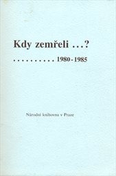 Kdy zemřeli...?
                        ([Sv. 6],)
                    
