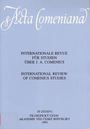 Acta Comeniana
(Bd. 10)