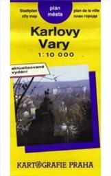 Karlovy Vary - plán města