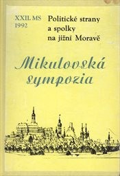 Politické strany a spolky na jižní Moravě