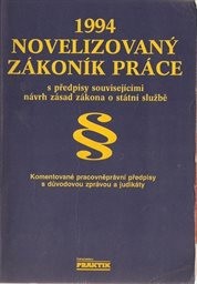 Novelizovaný zákoník práce s komentářem