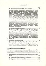 Bücherkunde für Germanisten