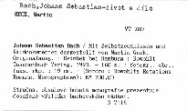 Johann Sebastian Bach