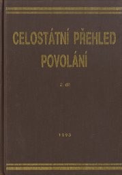 Celostátní přehled povolání
(2. díl)