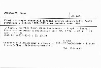 Vývoj vybraných ukazatelů životní úrovně obyvatelstva České republiky v letech 1989-1993 a na počátku roku 1994