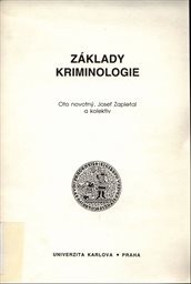 Základy kriminologie