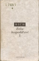 Etika hospodářství
(Sv. 1,)