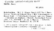 Rock-Lexikon
                        ([Bd.] 2, Gianna Nannini-ZZ Top)
                    