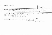 Matematika pro žáky 5.-9. tříd ZŠ, studenty víceletých gymnázií a třídy s rozšířenou výukou matematiky