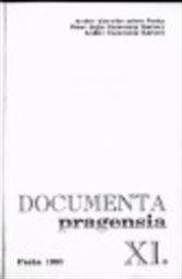 Documenta Pragensia
                        ([Č.] 11, 1993,)
                    