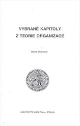 Vybrané kapitoly z teorie organizace