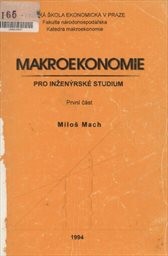 Makroekonomie pro inženýrské studium
(1. část)