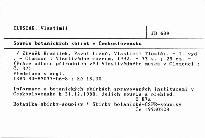 Soupis botanických sbírek v Československu