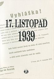 17. listopad 1939