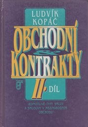 Obchodní kontrakty
(Díl 2,)