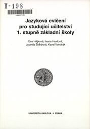 Jazyková cvičení pro studující učitelství 1. stupně základní školy