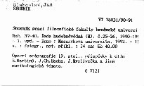 Sborník prací filozofické fakulty brněnské univerzity
                        (Roč. 39-40. Řada hudebněvědná (H), č.25-26, 1990-1991)
                    