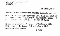 Sborník prací filozofické fakulty brněnské univerzity
                        (Roč. 39-40. Řada hudebněvědná (H), č.25-26, 1990-1991)
                    