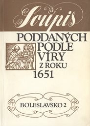 Soupis poddaných podle víry z roku 1651
                        ([Díl] 1,)
                    