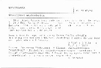 Miscellanea musicologica
                        (T. 34)
                    