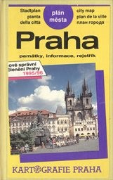 Praha - plán města