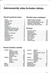 Astronomický atlas hvězdné oblohy