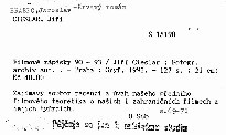 Filmové zápisky 90 - 93