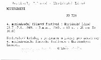 4. mezinárodní filmový festival
