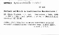 Rhythmik und Metrik in traditionellen Musikkulturen