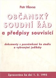 Občanský soudní řád a předpisy souvisící