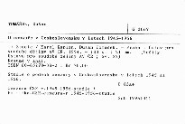 O cenzuře v Československu v letech 1945-1956