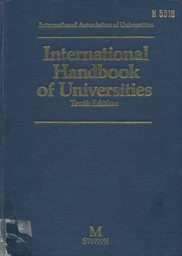 International Handbook of Universities and Other Institutions of Higher Education