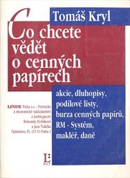 Co chcete vědět o cenných papírech