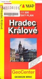 Hradec Králové - plán města