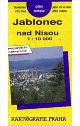 Jablonec nad Nisou - plán města