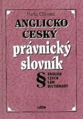 Anglicko-český právnický slovník