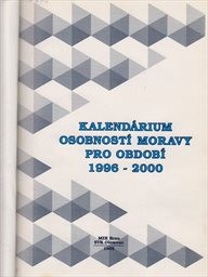 Kalendárium osobností Moravy pro období 1996-2000