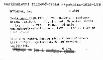 Česká móda 1918-1939