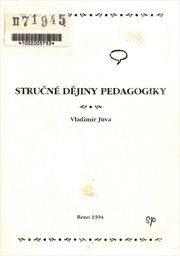 Stručné dějiny pedagogiky