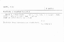 Kapitoly z lékařské biologie
                        ([Díl] 1)
                    