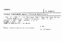 Sborník Jihočeského muzea v Českých Budějovicích
                        (Roč. 34, 1994, Č. 1-2,)
                    