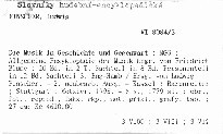 Die Musik in Geschichte und Gegenwart
                        (Sachteil 3, Eng-Hamb)
                    