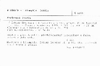 Veršovan&aacute; tvorba