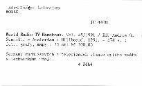 World Radio TV Handbook
                        (Vol. 45/1991)
                    
