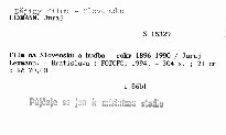 Film na Slovensku a hudba - roky 1896-1990