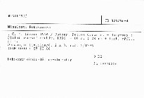 Minulostí Rokycanska
                        (Č. 4, březen 1996)
                    