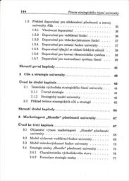 Proces strategick&eacute;ho ř&iacute;zen&iacute; univerzity