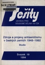 Zdroje a projevy antisemitismu v českých zemích 1948-1992