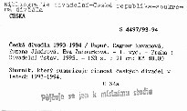 Česká divadla 1993-1994