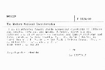 The Modern Medical Encyclopedia
                        (Vol. 10, Ra/Sm)
                    